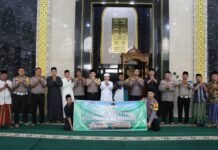Subuh Keliling di Masjid Ar Rahman, Kapolresta Bengkulu Ajak Masyarakat Jaga Kamtibmas dan Awasi Pergaulan Anak
